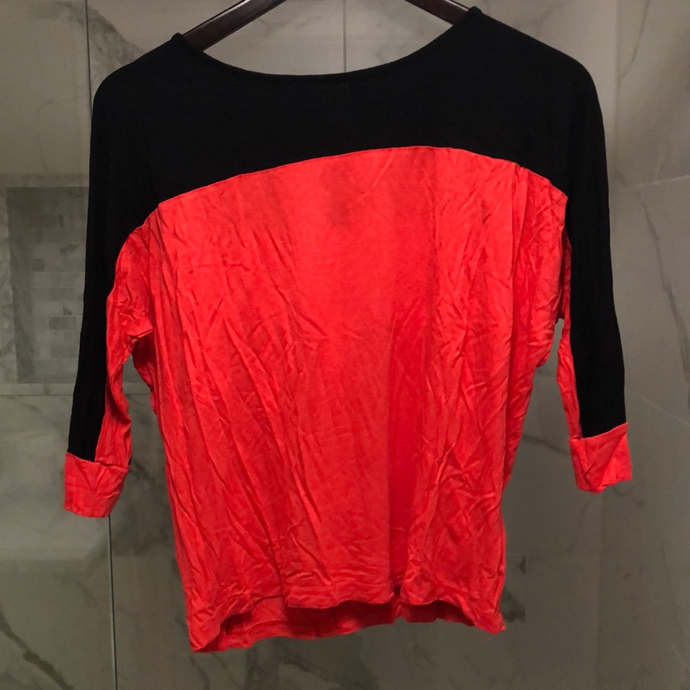 Forever 21 Red & Black Size Medium Shirt